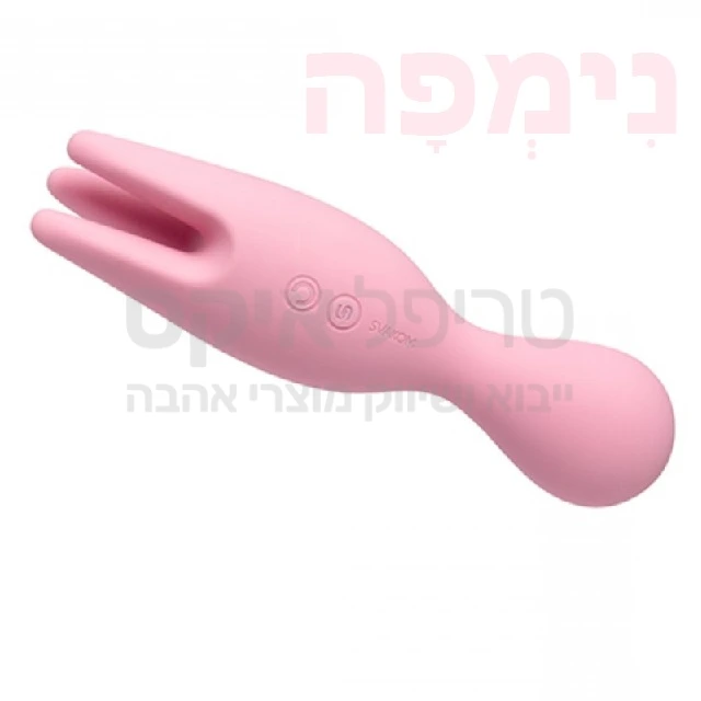 נימפה - מתחשק להיכנס למים.. מוצר סיליקוני רך וגמיש בעל 3 פרובים לעינוג חיצוני. 3 מהירויות & 3 תוכניות רטט. נטען באמצעות כבל USB (אצלנו זה מסופק באריזה - חינם) אורך כ15 ס"מ קוטר כ4 ס"מ. שנה אחריות.